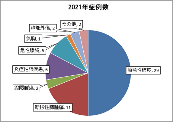 2021年症例数